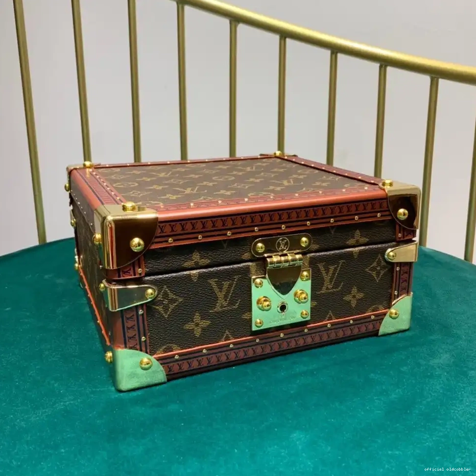 Official oldcobbler VUITTON BOX LOUIS JEWELRY 0630